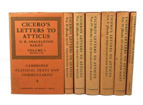 CICERO. Letters to Atticus. Ed. by D.R. Shackleton Bailey. Cambr., 1965-70. 7
