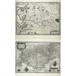 FRANCE -- MERCATOR/HONDIUS -- "PROVINCIAE, REGIONIS GALLIÆ, (…)". 355 x 500 mm. -- "CARTE DU