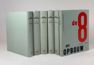 DE 8 EN OPBOUW, 1932-43. Tijdschrift van het Nieuwe Bouwen. Volledige heruitgave