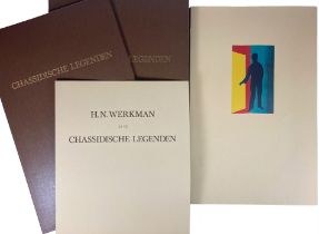 WERKMAN, H.N. Chassidische legenden. (Haarl., Henkes Grafische Bedrijven, 1967). With introd. bookle