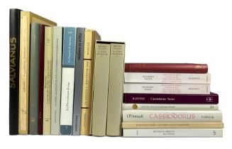 CASSIODORUS. Institutiones. Ed. by R.A.B. Mynors. (1961). Ocl. -- J.J. O'DONNELL. Cassiodorus. (1979