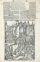 VERGILIUS. Opera Virgiliana cum decem commentis. Lyon, J. Crespin, 1529. 3 parts