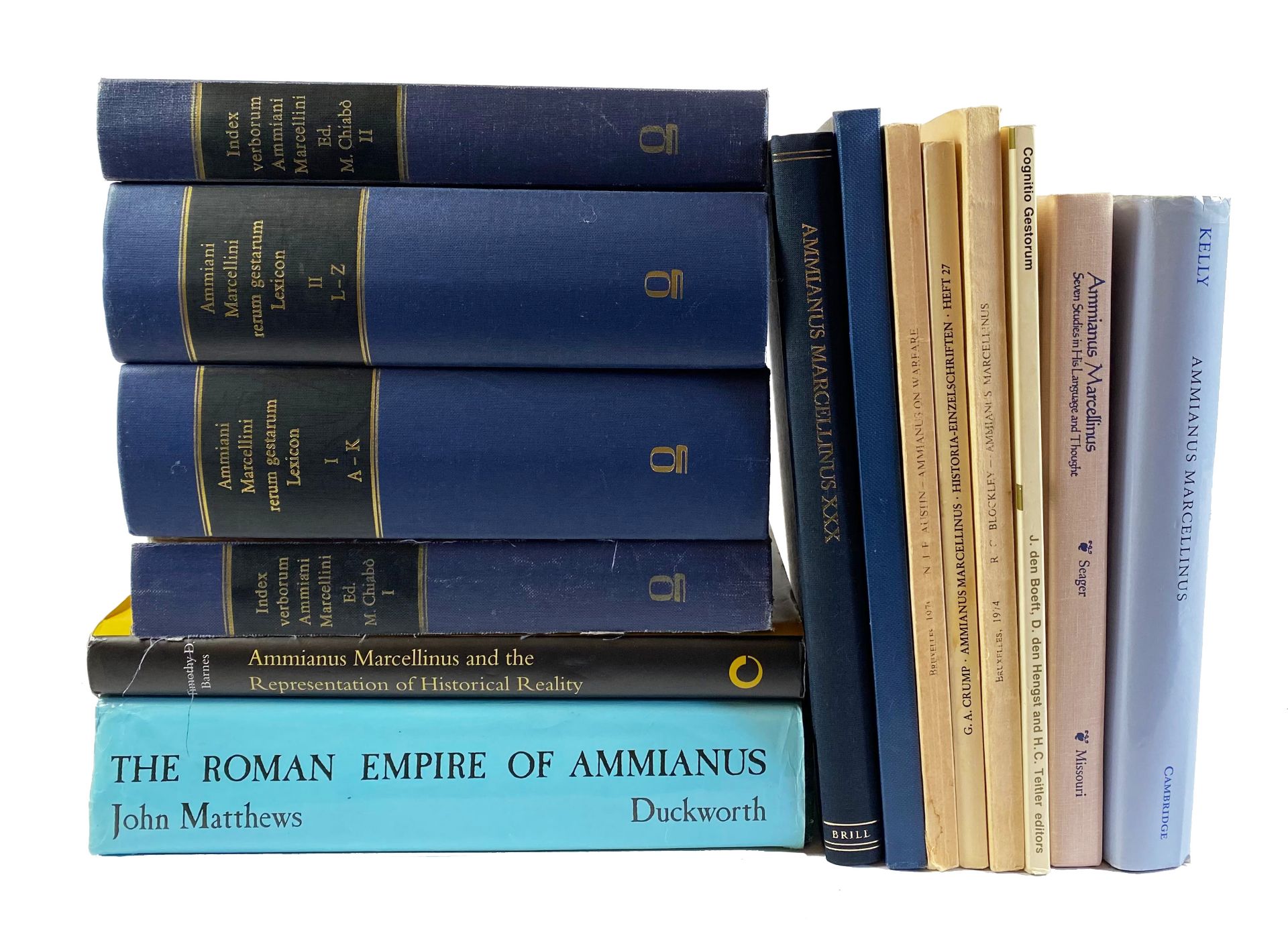 AMMIANUS MARCELLINUS -- VIANSINO, I. Ammiani Marcellini rerum gestarum lexicon. 1985. 2 vols