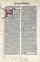 BIBLIA LATINA -- BIBLIA, cum concordantiis, et terminoru[m] hebraicorum interpretationibus. (Strasbo