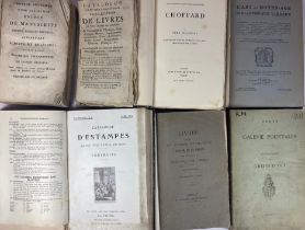 AUCTION/SALE) CATALOGUES -- PHILOMNESTE Jr. (=P.G. Brunet). Livres payés en vente publique