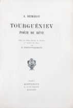 TURGENEV -- REMIZOV, A. Tourguéniev, poète du rêve. Trad. du russe p. H