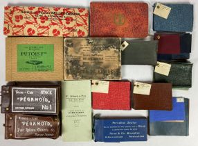 BINDINGS -- COLLECTION of 15 sample books, consisting of book binding samples of