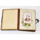 A Weird and wonderful Antique (mid 19th century) Photography Book with Pictures of a few different