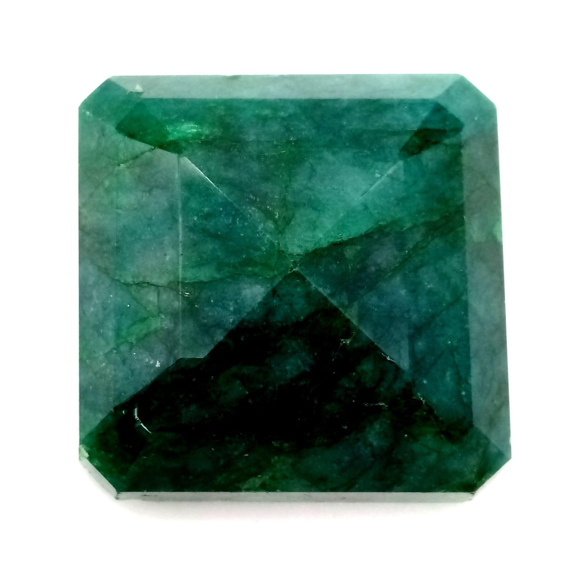 A 241.60ct Mixed Cut Emerald. Octagonal Shape. GLI Certified. - Image 3 of 4
