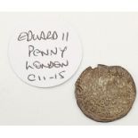 An Edward II Silver Penny, 1455-1463, near fine condition, minted in London. Class 11-15.