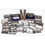 200 Great War Stereoscope Viewing Cards. Two box-sets numbered 1 - 200. Each formed of two silver-