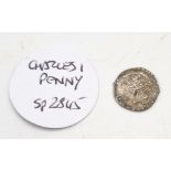 Charles I Silver Penny 1625-1649, SP 2845, in near fine condition, minted in London