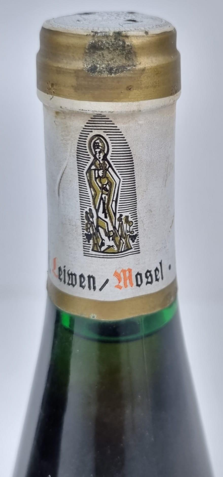 Three Bottles of 1976 Leiwener Klostergarten Beerenauslese German White Wine. This late harvest - Image 3 of 6