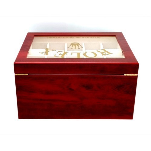 Two-Tier Elite Watch Display Case - Perfect for Rolex Watches. 20 plush watch spaces on two - Image 4 of 5