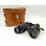 A Vintage Pair of Carl Zeiss Jena 8 x 30 Deltrintem Binoculars. Not in original case. A/F