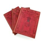 The Book of the Motor Car, volumes 1 - 3 by Rankin Kennedy. This collectable book was printed from