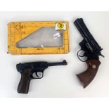 A Parcel of Two Vintage Toy Guns Comprising a Full-Size Replica of a Colt Python .357 Magnum