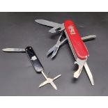 A Parcel of Two Very Good Condition Multi Tools Comprising: A Large a 10 Tool, 9cm Long (when