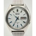 A Rare Vintage Seiko Actus - A sub-brand of Seiko, marketed for the man-about-town. Stainless