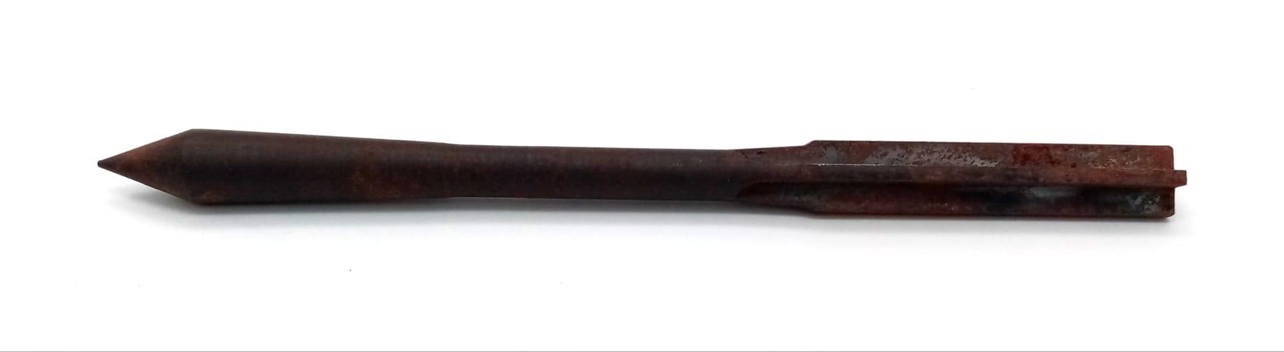 A VERY RARE WORLD WAR I GERMAN FLETCHETTE USED BY GERMAN AIRMEN TO DROP ON THE BRITISH TRENCHES. - Image 2 of 3