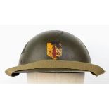 1939 Dated British Army MK II Helmet. Used by the Irish Army during their emergency crisis 1939-