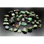 215.75 Ct Rough Earth Mined Emerald Lot