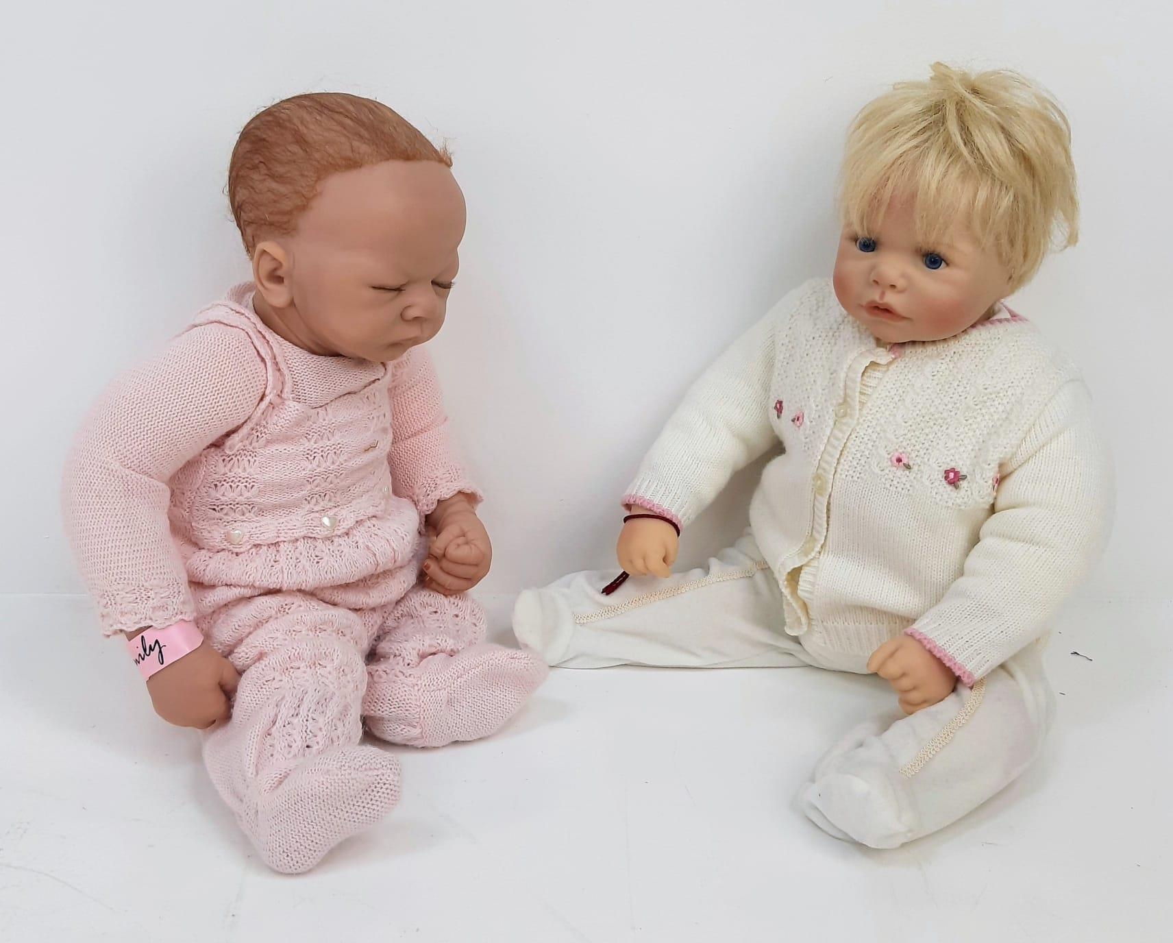 A pair of Re-Born silicone lifelike dolls. In excellent condition. - Image 2 of 3
