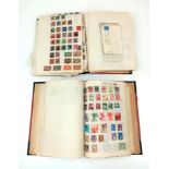 Two Vintage/Antique Foreign Books of Stamps. Some unused, mint - some extremely rare. Definitely