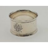 Antique Cailar & Bayard Metallonide Silver Plated Napkin Ring. 54mm Diameter, 30mm Height. Full