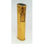 A Vintage Gold Plated Dunhill Dress Lighter. Very good condition - just needs a flint and gas
