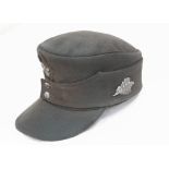 A WW2 German Police M43 Officers Cap - Jager Mountain troop.