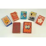 A collection of vintage card games from the 30's,40's & 60's including England Expects from 1940.