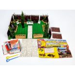 A collection of Britain's floral miniature garden items. In excellent condition.