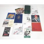 A collection of Goodwood memorabilia including Revival and Festival of Speed programmes of which