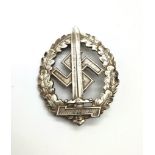 WW2 German Disabled Veteran Silver Sports Badge.