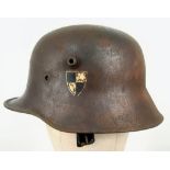 WW1 German Leibkompanie 1st Foot Guards M18 Helmet.