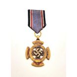 WW2 German 1st Class Luftschutz Medal – A hard to find award.