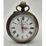 WW2 German Railway Workers 25 Year Pocket Watch Dated 1945. Works but no guarantees.