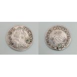 A Charles II 1679 Silver Threepence Coin. S3386. Please see photos for conditions.