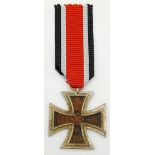 WW2 German Iron Cross 2nd Class 3 Part Construction with Iron Core.