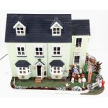 A Quaint Georgian Inspired Dollhouse - The Harvest Barn. Fully decorated and fitted out with great