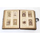 A Weird and wonderful Antique (mid 19th century) Photography Book with Pictures of a few different