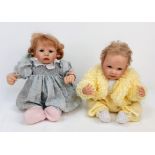 A pair of Re-Born silicone lifelike dolls. In excellent condition.