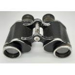 WW2 German Army 6x30 Binoculars. Marked ‘Dienstglas’ meaning service glass. Mark code marked “Bek”