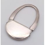 Sterling Silver keyring 14.7g