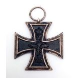 WW1 German Iron Cross 2nd Class in Case. Ring stamped “K.O” for Königlich Muenzamt Orden.