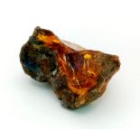 A wonderful, natural, rough, large (166.05 carats) FIRE OPAL specimen from the famous Welo mines