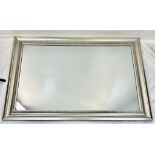 A Framed Mirror. 106cm x 76cm. a/f, please see photos for condition. Collection from Cadmore HQ is