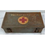 WW2 German First Aid Box with Contents.