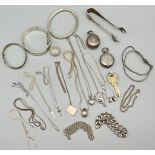 An Eclectic mix of 925 Silver Items, All Hallmarked. Please see photos for full list and conditions.